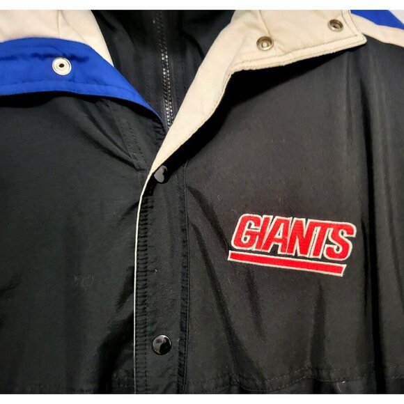 Vintage NEW YORK GIANTS Starter Jacket NFL Football Duck Down Parka Coat - Picture 5 of 17
